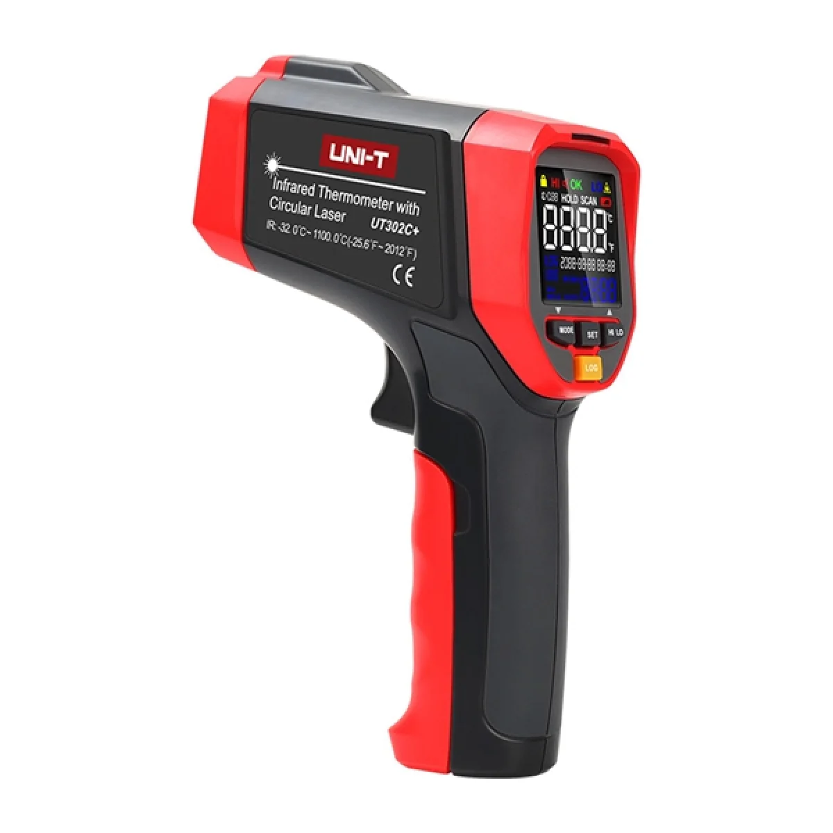 UNI-T UT302C+ Kızılötesi Termometre - Olimpiyat Otomasyon