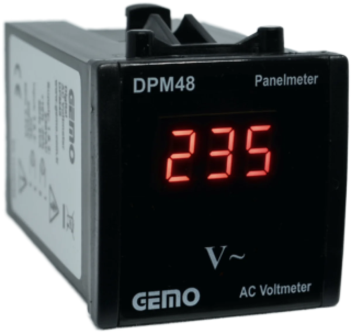 Dpm48-vac500 - Panel Tipi Dijital AC Voltmetre - Olimpiyat Otomasyon