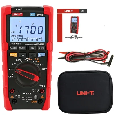 UNI-T UT196 1700V DC Solar True RMS Profesyonel Multimetre