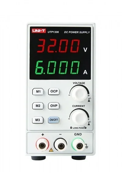 UNI-T UTP1306 32VDC 6A Doğrusal Ayarlanabilir Güç Kaynağı