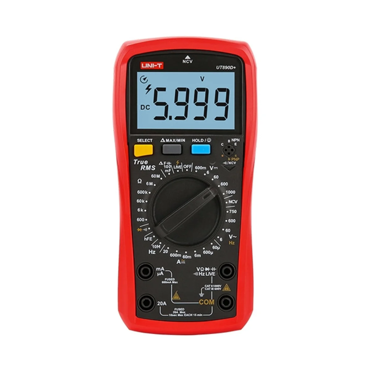 UNI-T UT890D+ True RMS Dijital Multimetre - Olimpiyat Otomasyon
