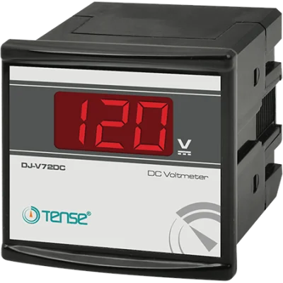 3 Hane LED Display Ekranlı DC Voltmetre