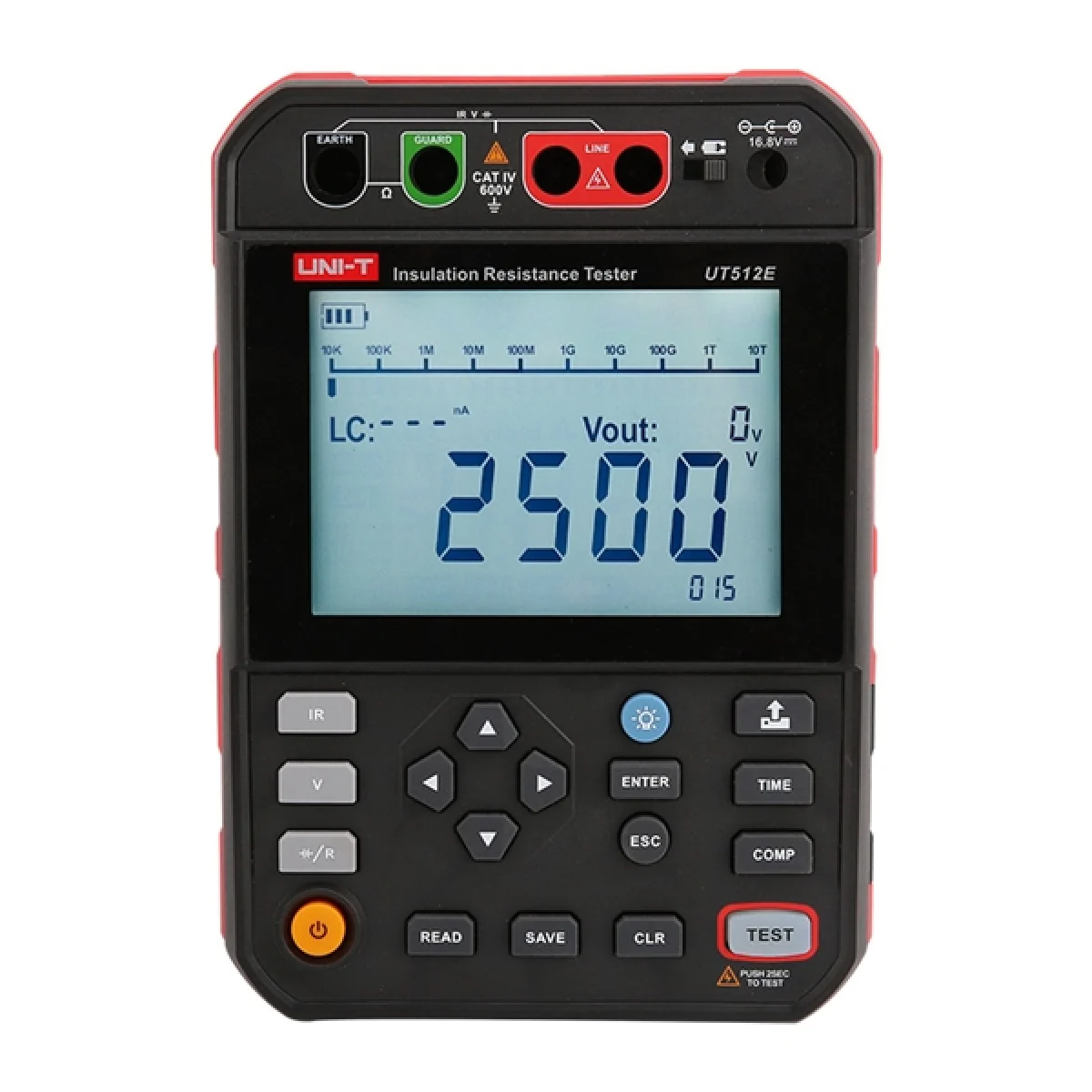 UNI-T UT512E 2500V Yalıtım Direnci Test Cihazı - Olimpiyat Otomasyon