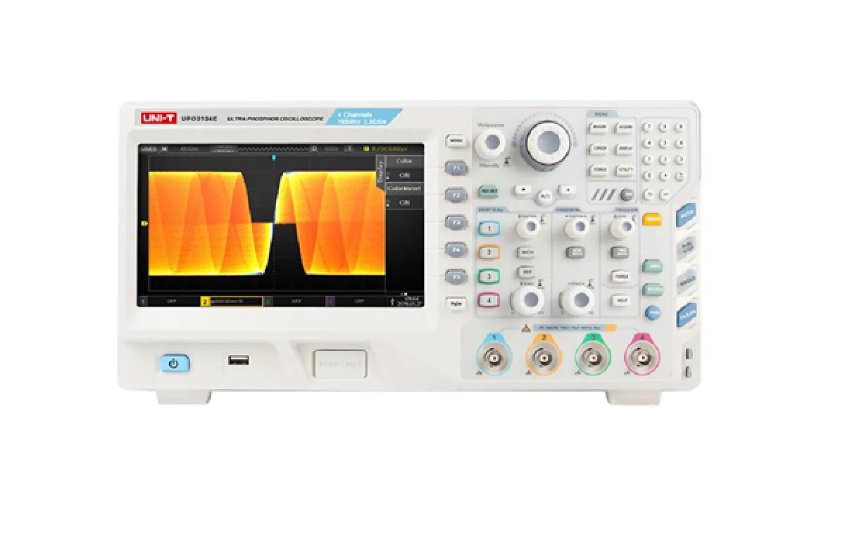 UNI-T UPO3154E 150MHz Dört Kanal Fosfor Görüntülemeli Masa Tipi Osiloskop - Olimpiyat Otomasyon