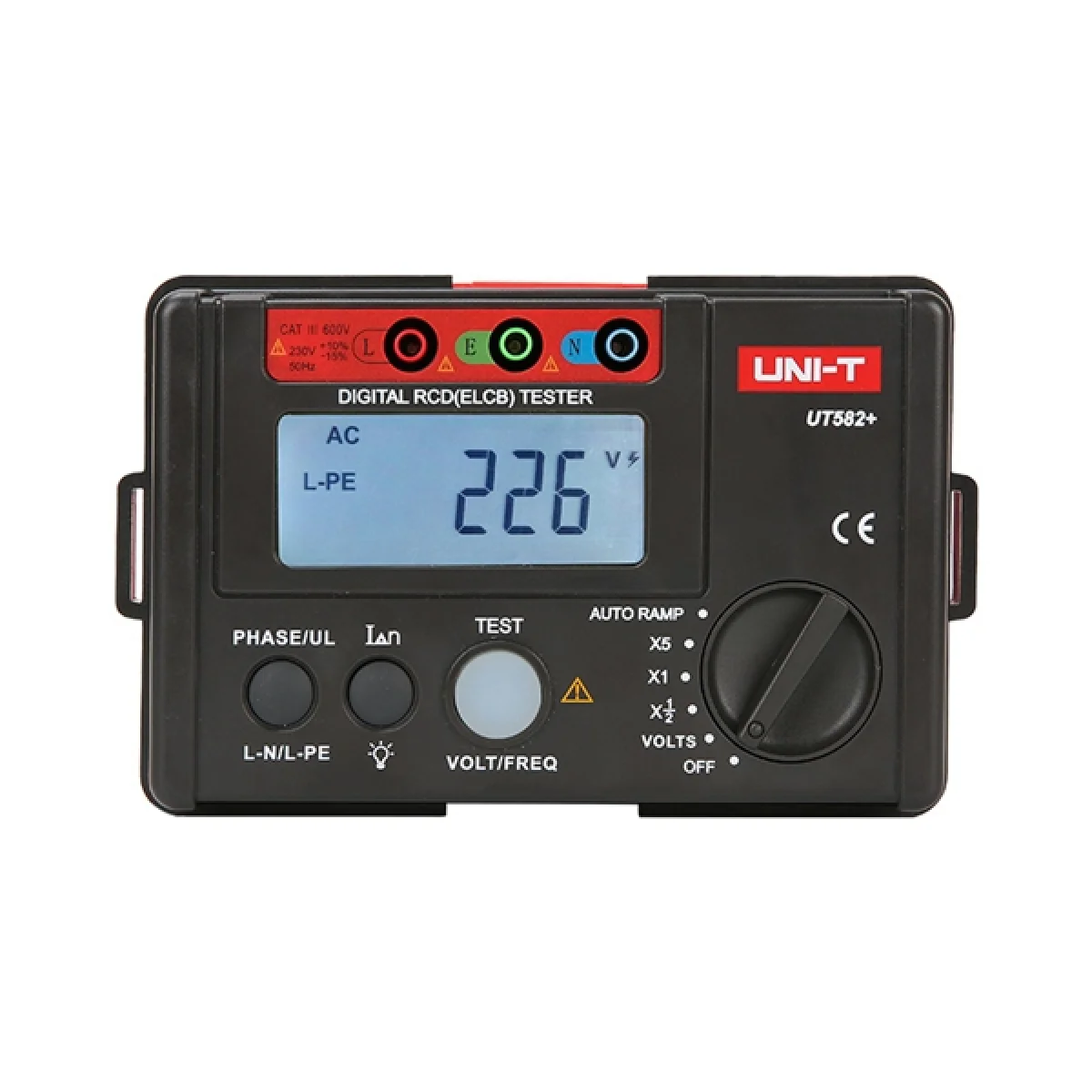 UNI-T UT582+ Dijital RCD (ELCB) Test Cihazı - Olimpiyat Otomasyon