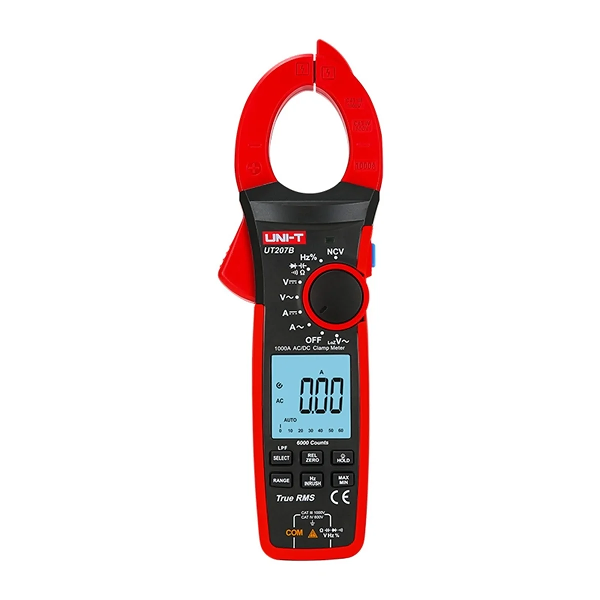 UNI-T UT207B 1000A AC/DC True RMS Dijital Pensampermetre - Olimpiyat Otomasyon