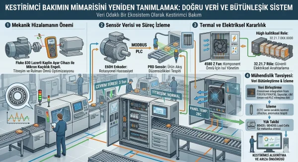 Endüstriyel Arıza Önleme Stratejileri: Mekanik Hassasiyetten Veri Odaklı Kestirimci Bakıma Geçiş