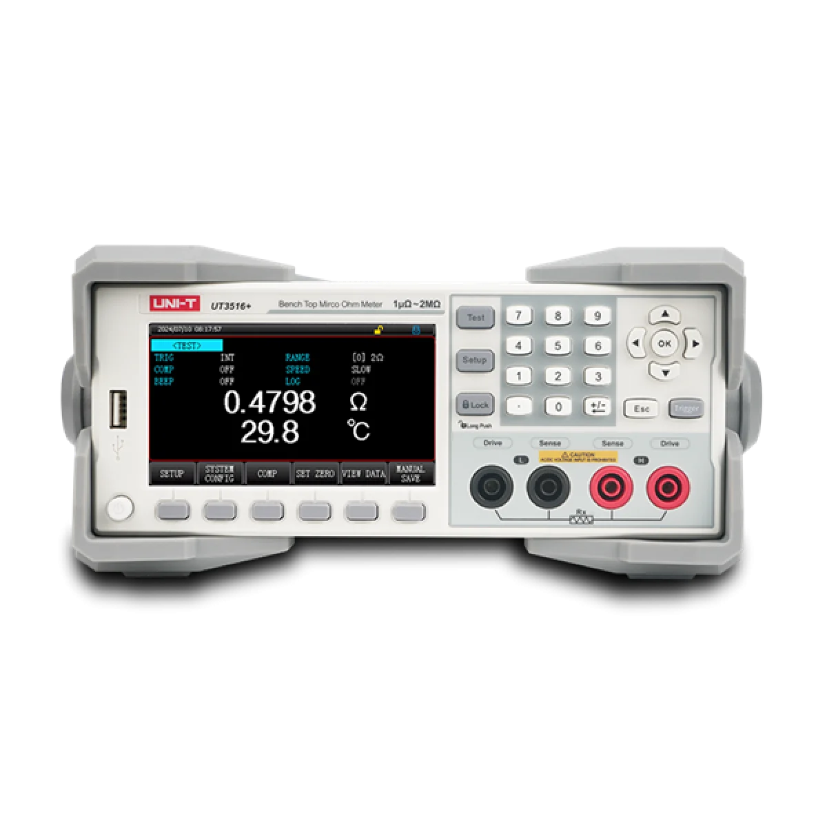 UNI-T UT3513+ Mikro Ohm Metre - Olimpiyat Otomasyon