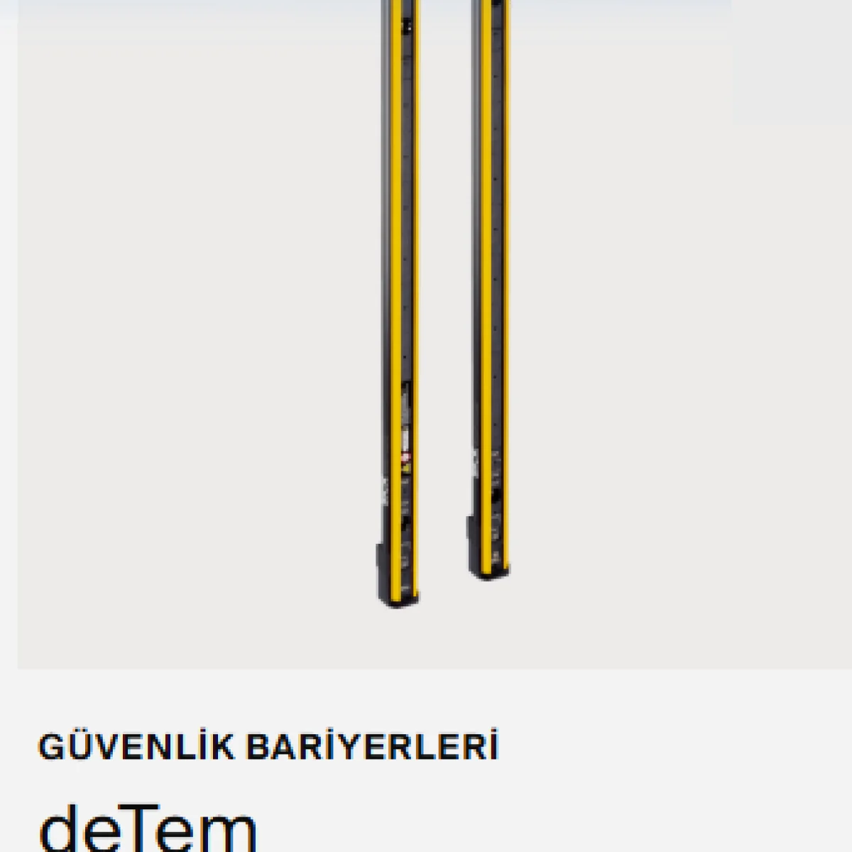SICK deTem Güvenlik Çok Işınlı Bariyeri - Olimpiyat Otomasyon