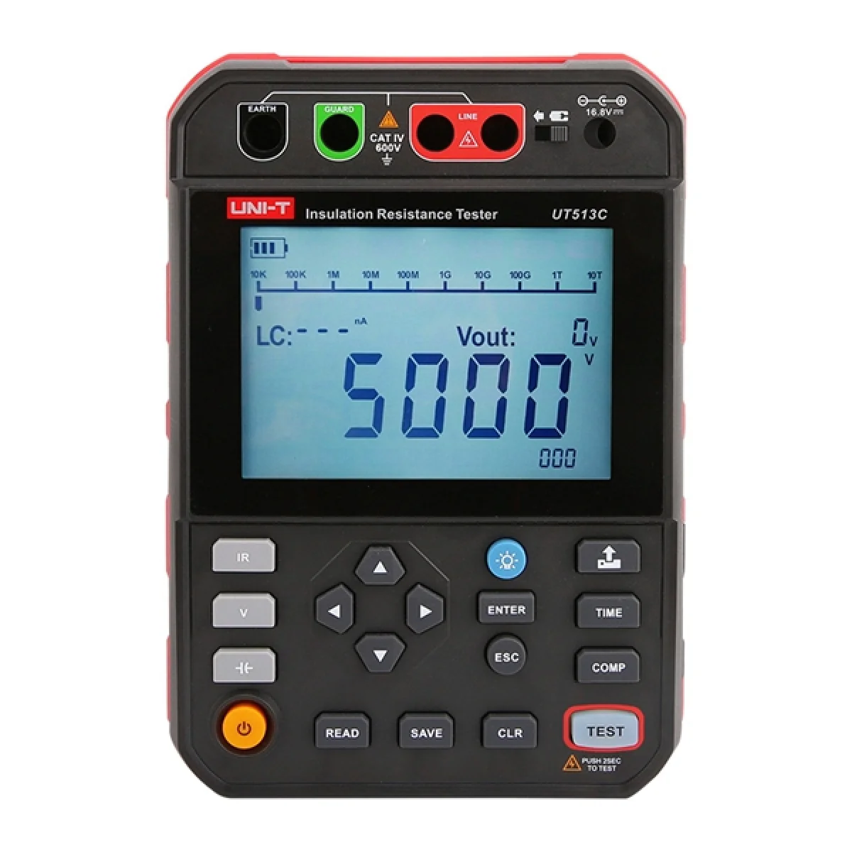 UNI-T UT513C 5000V Yalıtım Direnci Test Cihazı - Olimpiyat Otomasyon
