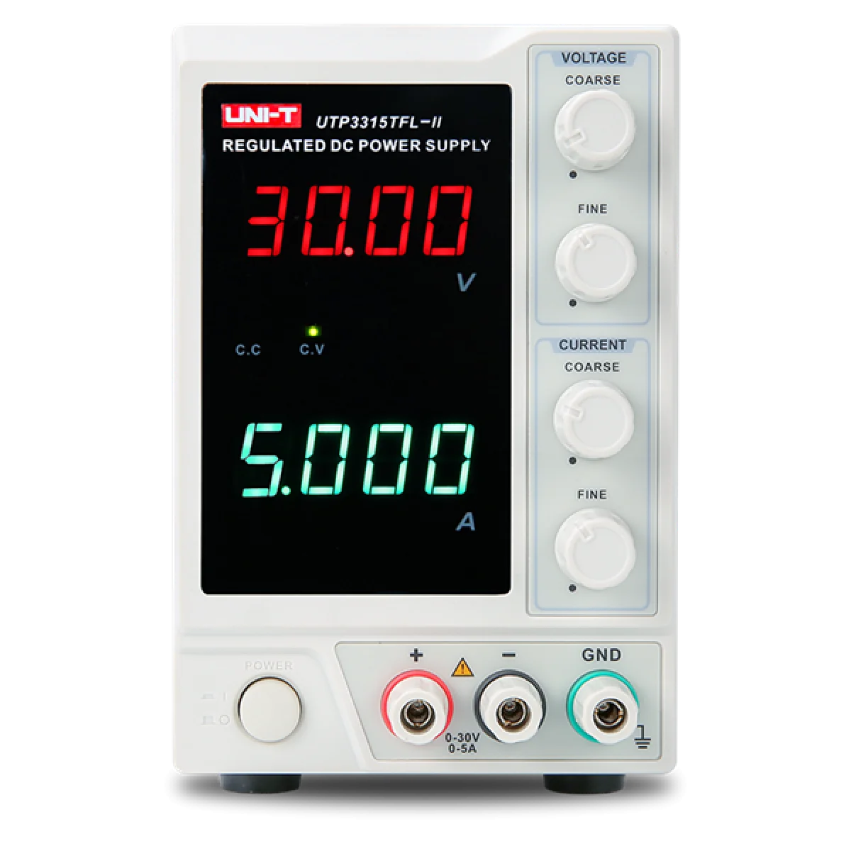 UNI-T UTP3315TFL-II 30VDC 5A Doğrusal Ayarlanabilir Güç Kaynağı - Olimpiyat Otomasyon
