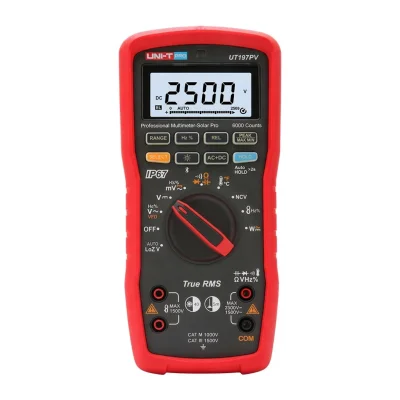 UNI-T UT197PV 2500V DC Solar True RMS Profesyonel Multimetre