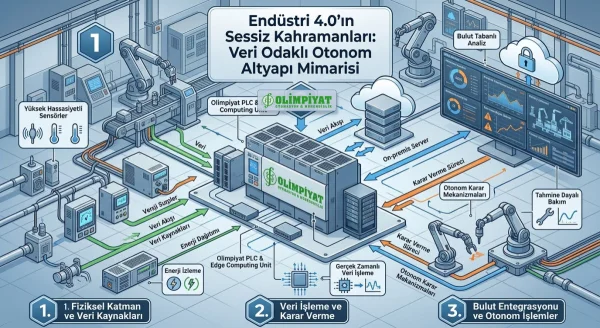 Endüstri 4.0'ın Sessiz Kahramanları: Veri Odaklı Otonom Altyapı Mimarisi