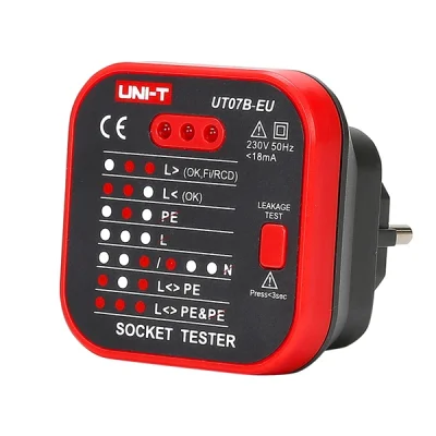 UNI-T UT07B-EU Priz Test Cihazı