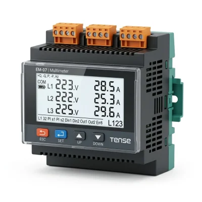 Haberleşmeli, 71.5×61.5 Cam Lcd Ekranlı Setli Multimetre