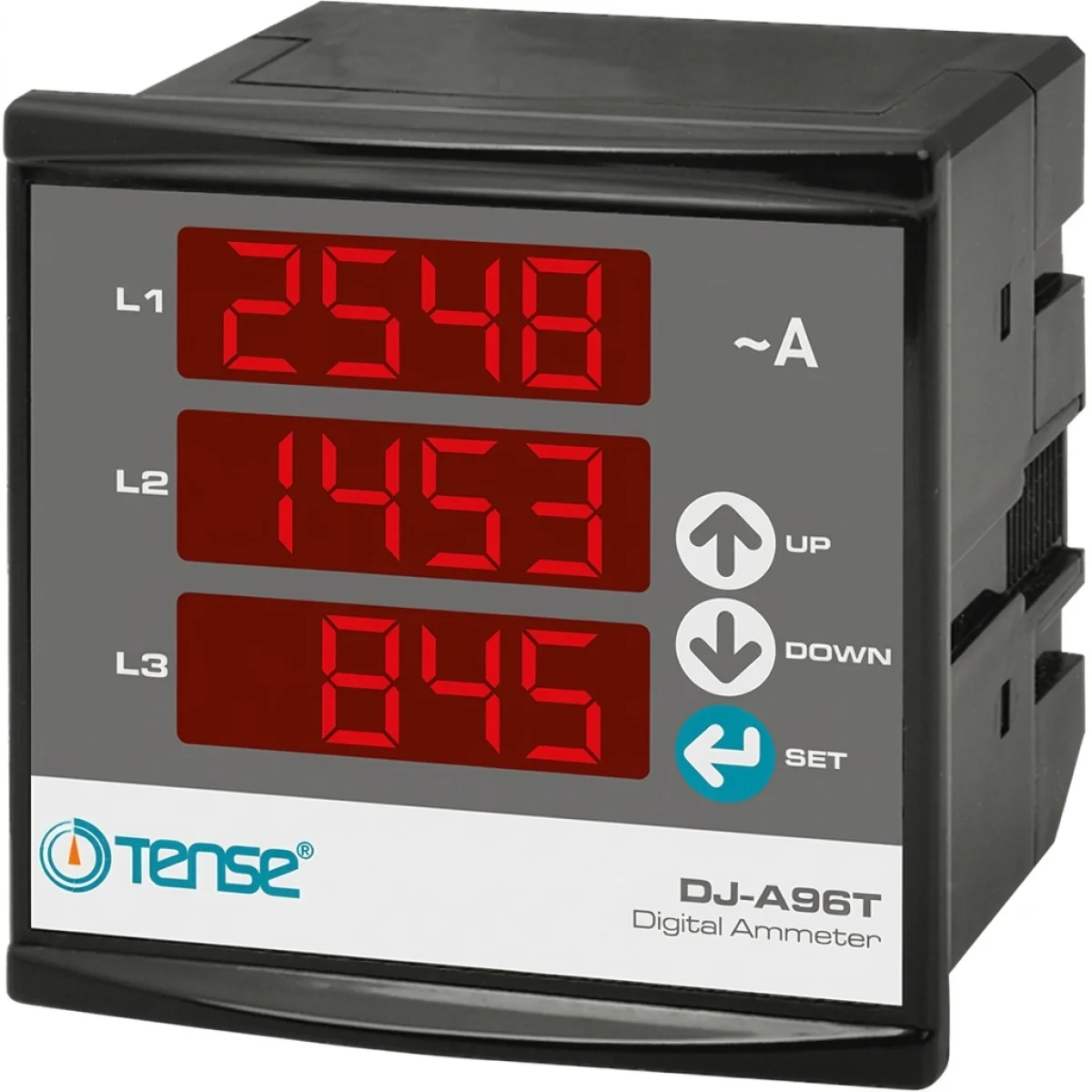 3×4 Hane LED Display Ekranlı Ampermetre - Olimpiyat Otomasyon