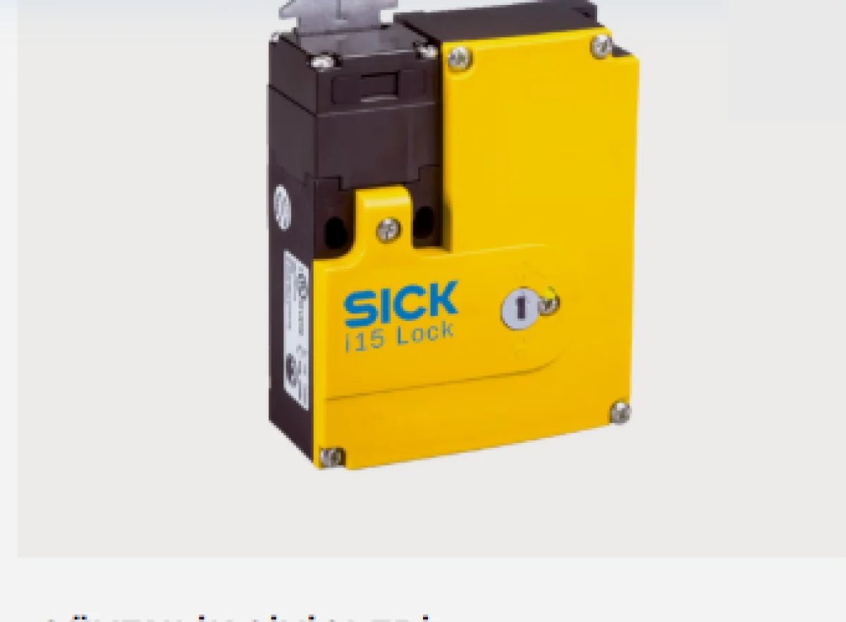 SICK i15 Lock Elektromekanik Emniyet Kilidi - Olimpiyat Otomasyon