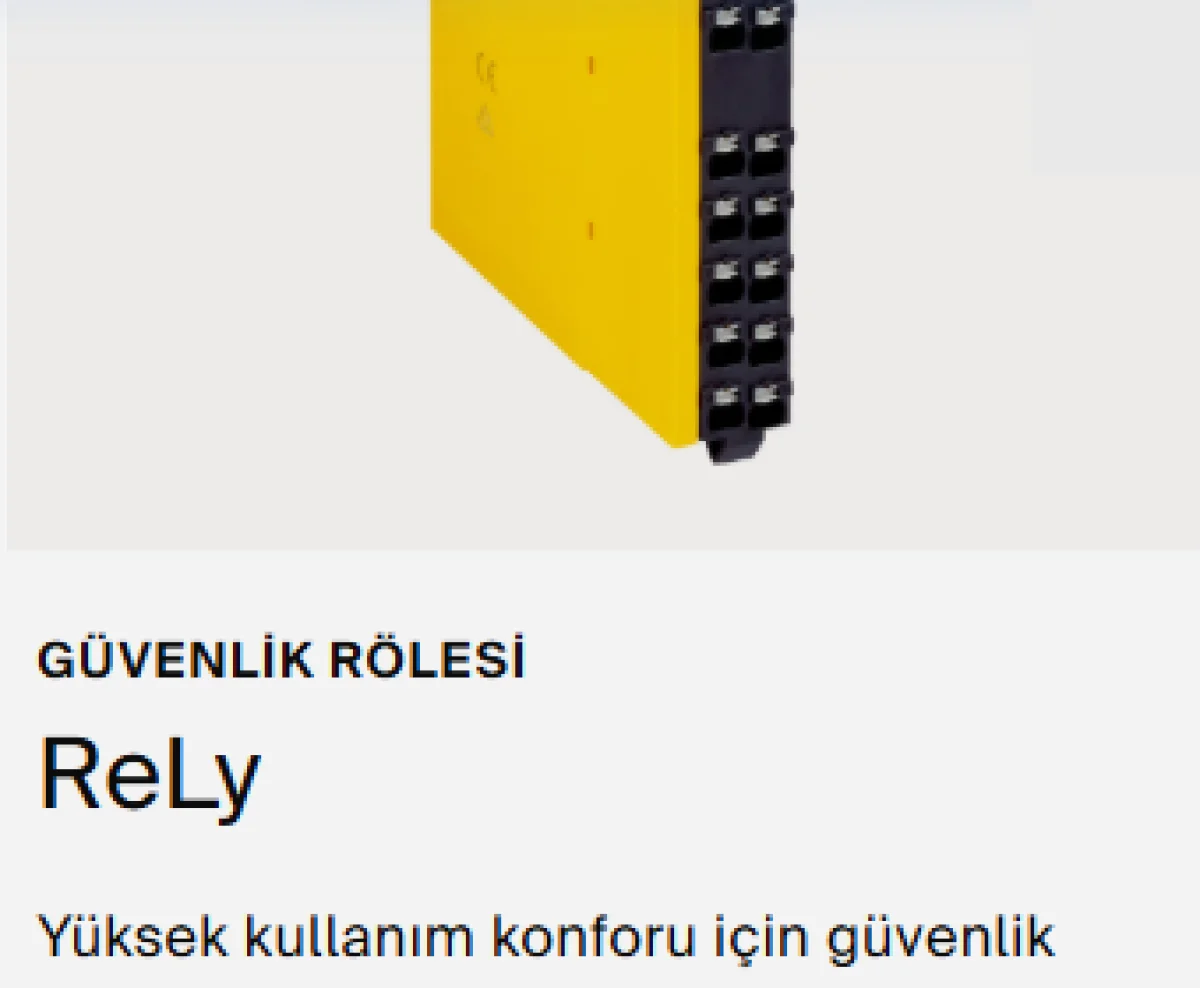 SICK ReLy İnce Emniyet Rölesi - Olimpiyat Otomasyon