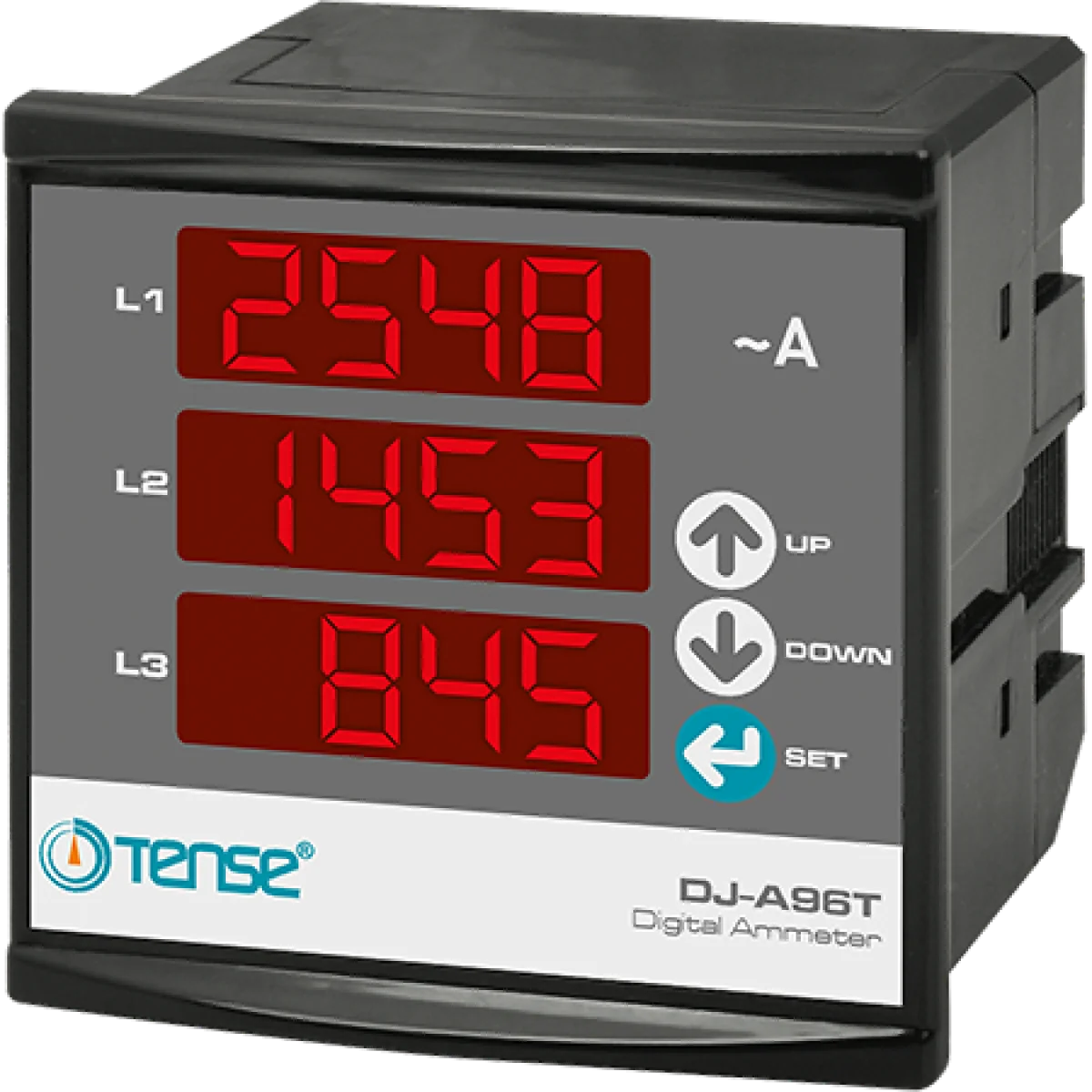 3×4 Hane LED Display Ekranlı Ampermetre - Olimpiyat Otomasyon
