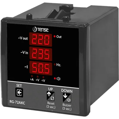 Servo Regülatörler için Akım ve Gerilim Korumalı Kontrol Cihazı (Switchsiz)